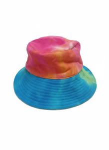 Sombrero de Pescador Unisex Clásico Retro con Bloques de Color y Bordado a Mano, Sombrero de Sol de Piel Sintética con Estampado Personalizado, Rosa, Naranja, Morado - Product Image 4