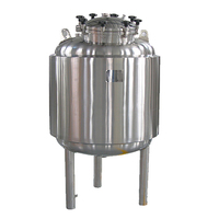 Agitateur en acier inoxydable RITAI 220V conforme à la norme ASME, réservoir sous vide à joint en U, pompe de mélange de solvant, moteur, boîte de vitesses, roulement de moteur, 300L
