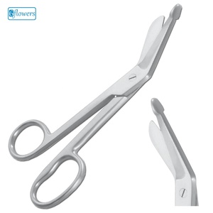 Tijeras Quirúrgicas Six Flowers para Vendas de Lister, Instrumento Manual de Cirugía General con Certificación CE Clase I - Product Image 1