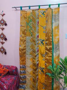 Rideau occultant personnalisable en soie à motifs floraux imprimés, isolant et entièrement occultant, pour la maison, le bureau, le café, l'hôtel - Product Image 3