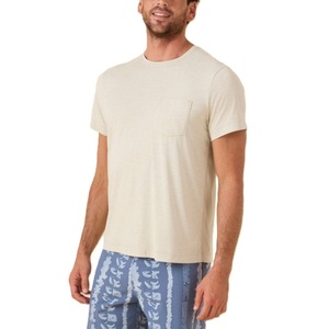 Camiseta de Cuello Redondo para Hombre, al por Mayor, Elegante, de Alta Calidad, Transpirable, Tejida, Informal, Diseño Personalizado, a la Moda, en Bangladesh - Product Image 4