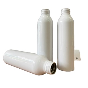 Bouteilles de boissons en aluminium brossé 99,7 % pur, imprimées offset, avec bouchon à vis ROPP standard, argentées, vides, en métal, emballage écologique - Product Image 3