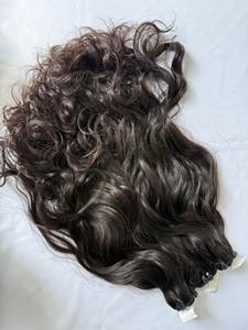 Cdyhairvn ผมมนุษย์แท้มัดผมมนุษย์สำหรับต่อผม100% ผมลอนธรรมชาติ - Product Image 4