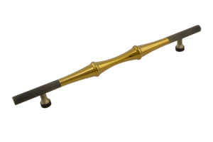 Aluminum Main <b>Door</b> Rail Design Pull Handle AB <b>Matt</b> PVD Gold Silk <b>Black</b> Rose Gold Glossy Center Spindle Entrance Hardware - Product Image 3