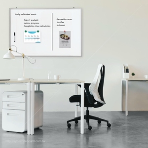 Hot Selling Modern Metal Dry Erase Magnetic WhiteBoard with Thin Aluminum Frame 60x90 - Product Image 6