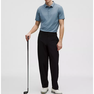 Nouveau design, broderie frontale, respirant, mode masculine, pour chemise de golf imprimée par sublimation grande taille, avec poche en tissu toile - Product Image 2