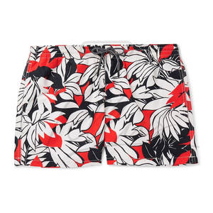 Pantalones Cortos de Baño y Playa para Hombre, de Poliéster, a Rayas, de Cintura Baja, con Logotipo Personalizado, Venta al Por Mayor - Product Image 1