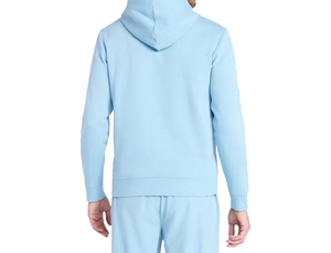 Sudadera con Capucha para Hombre, Color Sólido, Informal, para Otoño, Azul Claro, Manga Larga, Venta al Por Mayor - Product Image 2