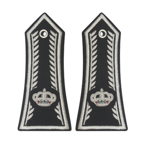 NANBA GROUP - Placas de hombro bordadas personalizadas con lentejuelas de tela de fieltro para ropa, insignia ecológica, modelo NG-3594 - Product Image 5