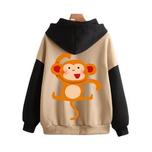 Vêtement teint en coton mélangé à motif solide à capuche fait de pull de haute qualité imprimé sweats à capuche et sweat-shirts pour hommes - Product Image 4