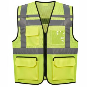 Chalecos de Trabajo Casuales sin Mangas para Hombre, Lona de Alta Calidad, Bolsillo Tridimensional Personalizado, Servicio OEM, Venta al por Mayor - Product Image 2