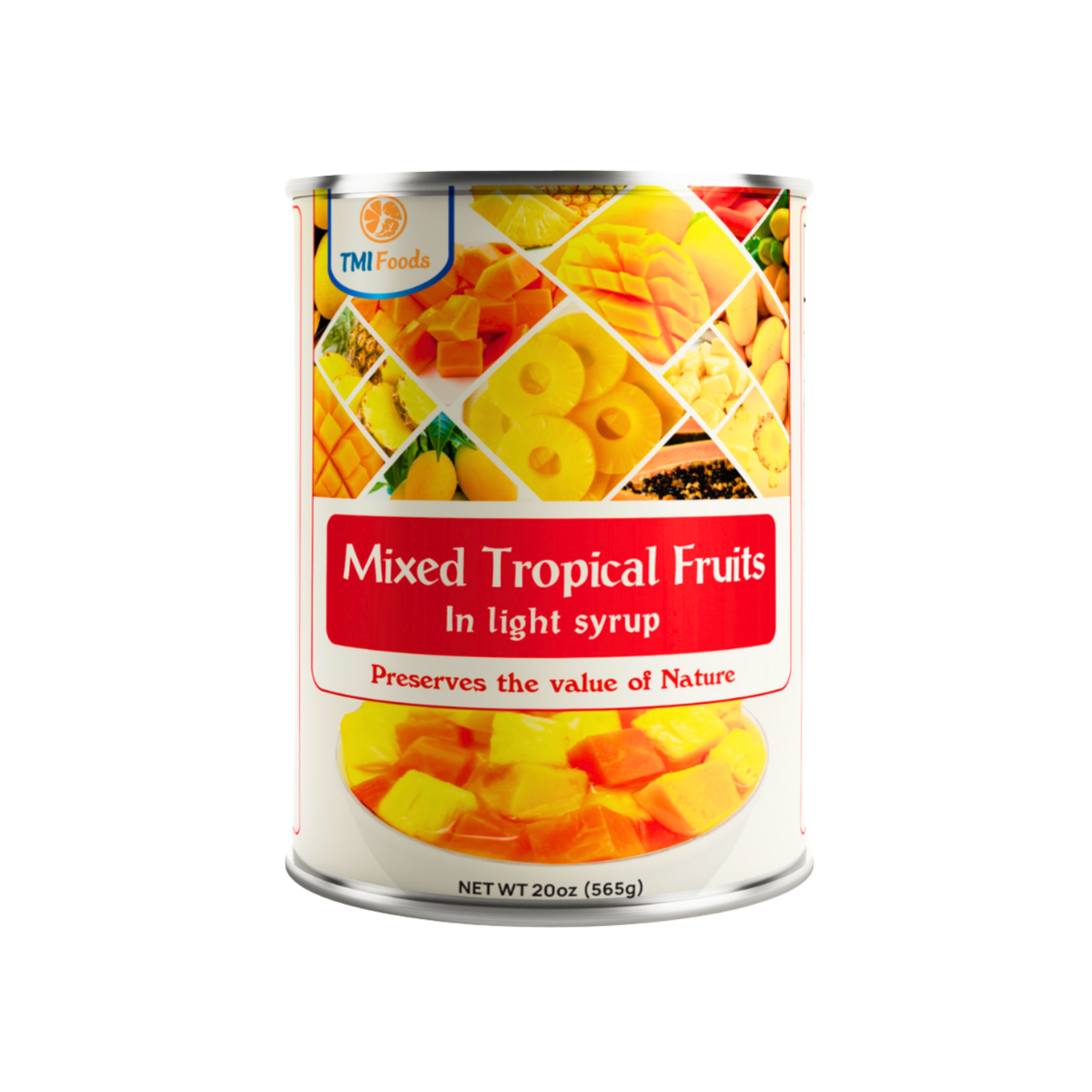Premium Export Quality Wholesale Price Top Notch Standard Sweet Flavor Canned Mixed Tropical Fruits A10
