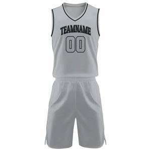 Latest Arrival Sublimation Printing Basketball Uniform for Adults Breathable Quick Dry Sleeveless 100% Polyester Outdoor Sports - Product Image 2