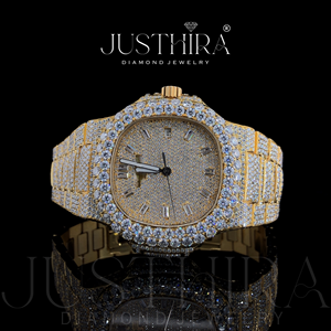 Reloj de Diamantes de Moda Más Vendido con Esfera de Cristal, Elegante Reloj de Pulsera para Uso Casual y Eventos Festivos, Disponible para la Venta - Product Image 4