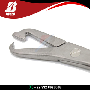 Instrument orthopédique manuel, extracteur dentaire équin, forceps de maintien osseux en acier inoxydable, certifié CE, forceps dentaire réutilisable - Product Image 2