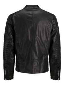 <b>jacket</b> for <b>men</b> 2026 Top Quality <b>Men's</b> Stand-collar Slim Plus Size <b>Jackets</b> with Zipper Pu Leather Motorcycle Leather <b>Jacket</b> <b>Men</b> - Product Image 4