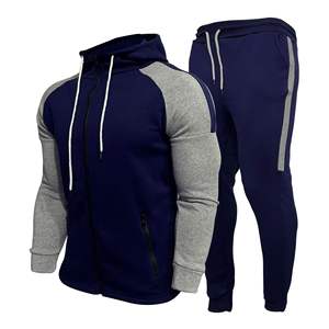 Survêtement streetwear de qualité supérieure, chaud, à capuche avec cordon de serrage, coupe ajustée - Product Image 6