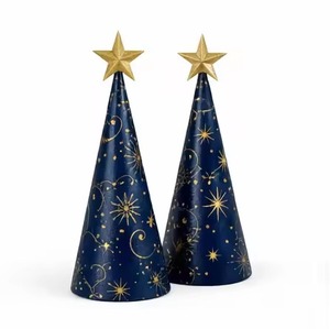 Decoración Navideña de Hierro Hecha a Mano para Mesa, Adorno Moderno para Celebraciones Invernales - Product Image 1