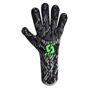 Football Goalkeeper Training Gloves Top Selling New Knitted Gloves Sustainable German <b>Latex</b> Palm - Product Image 2