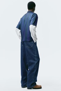 Abdul Royal World Export – Jean ample à jambe large en denim rigide 100 % coton, confortable et extensible, en coton biologique durable et brut - Product Image 2