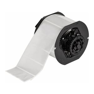 Étiquettes en polyester métallisé brillant Brady B33, 0,7 mil, adhésives, durables, auto-adhésives en PET pour l'identification des actifs - Product Image 1
