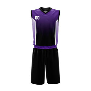 Último Diseño de Uniforme de Baloncesto, Uniforme de Baloncesto Personalizado por Sublimación, Pantalones Cortos de Baloncesto de Poliéster para Verano, Ropa Deportiva al por Mayor - Product Image 1