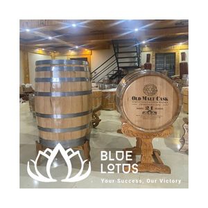 BEST SELLER Sustainable Wooden Beer Aging Barrel Handcrafted Food Grade Airtight Storage Casks Bulk Supply - Product Image 1