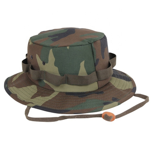 Chapeau Bob Camouflage Unisexe Style Décontracté Extérieur Toile Polyester Printemps Été Circonférence de Tête 58-60CM - Product Image 1