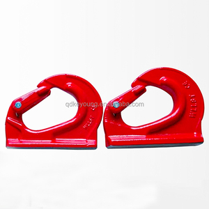 China G80 <strong>Lifting</strong> Point Hardware Weld-On <strong>Hook</strong> with Powder Coating Drop Forged <strong>Rigging</strong> for Heavy Industry Applications - Product Image 5