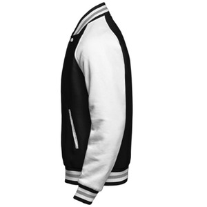 Vestes de baseball style raglan pour hommes, vêtements de mode pour l'extérieur, fabrication directe en usine, vente directe. - Product Image 5