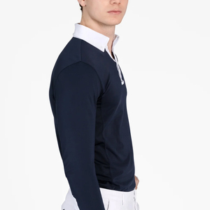 Camisas de Equitación para Hombre al por Mayor, Nuevas, de Manga Larga, para Competición, con Logotipo y Color Personalizados - Product Image 5