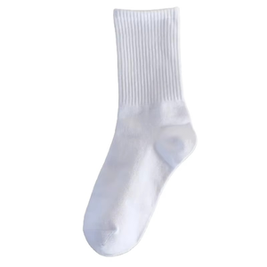 Chaussettes décontractées d'hiver pour femmes, épaisseur standard, 100 % coton polaire, séchage rapide, antibactériennes, avec design de bordure intégrée - Product Image 2