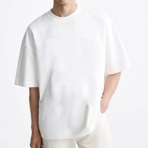 Camisetas Deportivas Casuales de Verano 2024 al por Mayor para Hombre, Ropa de Verano de Tallas Grandes de Gran Venta con Cuello Ancho y Diseño Liso - Product Image 3