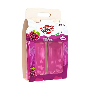 Produit phare OEM/ODM Datafa Nata De Coco, bouteille de 1 litre, purée de fruits avec vrai jus de raisin, marque privée, échantillon gratuit - Product Image 4