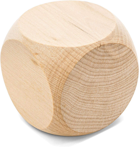 Cubos de Madera sin Acabado, Bloques Cuadrados de Madera Personalizados para Manualidades, Pintura y Decoración - Product Image 6