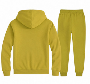 Chándal Casual de Invierno para Hombre, con Cremallera, Capucha y Estampado, 100% Poliéster, Transpirable, Ligero y Ecológico para Viajes - Product Image 3