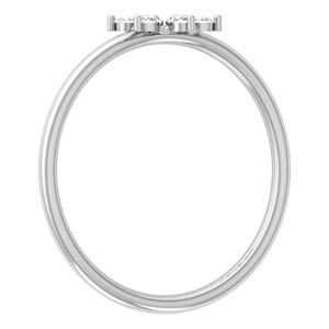 9K 18K แหวนหมั้นเพชรทองสำหรับผู้ใหญ่แหวนตัดเพชรที่ยอดเยี่ยมทำด้วยมือเครื่องประดับประจำวันเกิด - Product Image 4