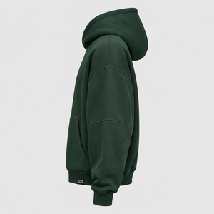Sudadera con Capucha Oversize Active Squad, Teñido Degradado, Algodón French Terry, Diseño Casual para Hombre con Bolsillos, Otoño 2026 - Product Image 5