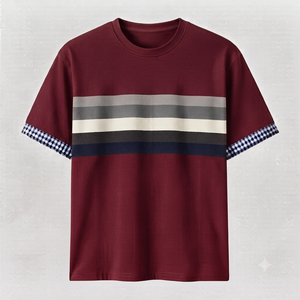 Nueva Llegada, Camiseta de Moda Personalizada al por Mayor a Precio Económico para Hombre, de Manga Corta, Cuello Redondo, 100% Algodón, Estilo Urbano - Product Image 3