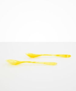 GUIDE HANDMADE RESIN SALAD <b>SPOON</b> Servers Decorative <b>Serving</b> <b>Spoons</b> Set Salad Mixing Dinner Fork <b>Spoon</b> Handle Salad - Product Image 5