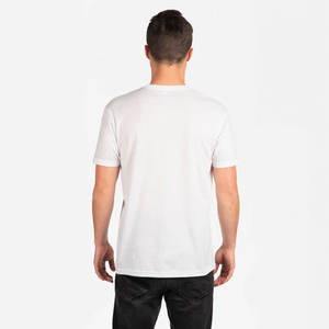 T-shirt pour homme Next Level Men Premium 1X1 en jersey côtelé suédé, blanc, taille S - Product Image 2