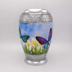 Aluminium Fishing Cremation Urn for Ashes <b>Funeral</b> <b>Supplies</b> - Product Image 4