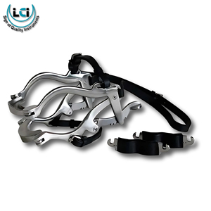 Full Mouth Speculum Horse Mouth Gag Equine Dental Speculum Stainless Steel Horse Mouth Gag with Adjustable Leather Straps by LCI - Product Image 1