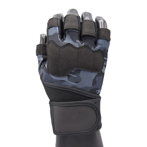 Guantes de Gimnasio al por Mayor, Transpirables, Antideslizantes, con Correa de Muñeca Ajustable para Levantamiento de Pesas, Guantes de Fitness con Logotipo Personalizado - Product Image 3