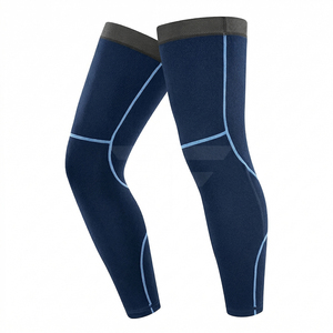 Calentadores de Piernas para Ciclismo con Logotipo Personalizado, Compresión Elástica, Antideslizantes y Transpirables para Hombres y Mujeres - Product Image 1