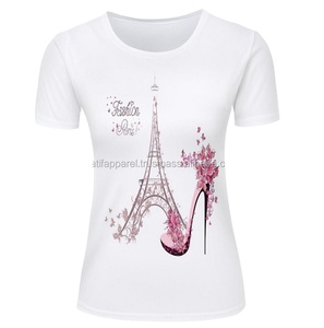 Oferta Caliente: Blusas de Jersey Casuales de Manga Corta para Mujer, Ajuste Holgado, con Características Anti-Pilling y Anti-Encogimiento, Venta al por Mayor - Product Image 1