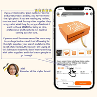 Cajas de Regalo Cosméticas de Lujo Personalizadas con Relieve, Cajas de Cartón Corrugado para Jabón en Barra con Ventana, Materiales Reciclados