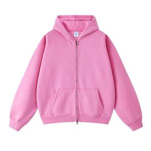 Sweat-shirt à capuche zippé pour homme de qualité supérieure, 100% coton, poche brodée, logo personnalisé, streetwear, fabricant - Product Image 1