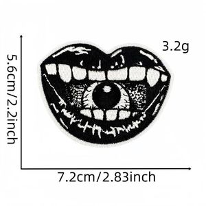 custom Personalized Embroidery <b>Patches</b> for Clothing Jackets Jeans Hats Bags Logo Branding Iron <b>On</b> <b>Sew</b> <b>On</b> Hook Loop Badge OEM - Product Image 4