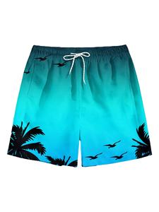 Shorts de Playa Personalizados para Hombre, con Cambio de Color al Contacto con el Agua, Traje de Baño, Shorts de Natación de Secado Rápido para Hombre - Product Image 2